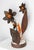French Decorative Centerpiece in Metal and Ceramic, 1970 For Sale - Image 4 of 14
