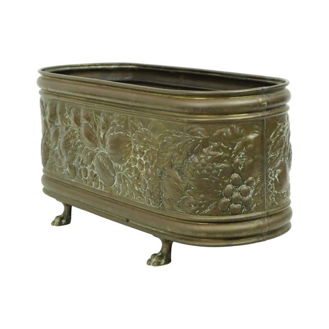 French Antique Copper Flower Pot Jardinière, 19th Century For Sale - Image 10 of 18