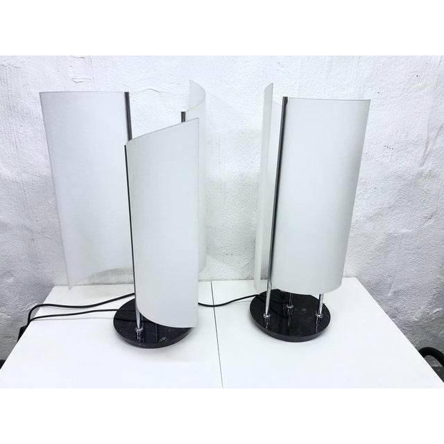Arianna Table Lamps by Bruno Gecchelin for Oluce, 1990, Set of 2 For Sale - Image 12 of 18