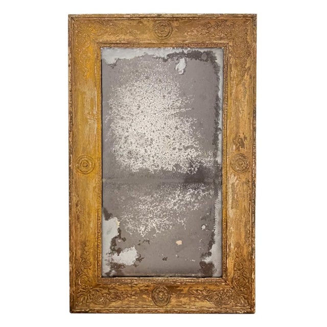 19th Century French Giltwood Mirror For Sale - Image 5 of 5