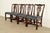 English Councill Craftsmen Georgian Carved Mahogany Dining Chairs, Set of Four For Sale - Image 3 of 13