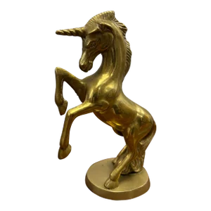Vintage English Brass Unicorn