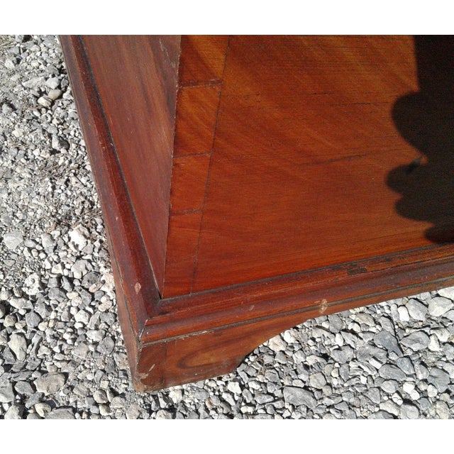 Antique Grain Painted Dovetailed Blanket Chest 1840's Era Folk Art