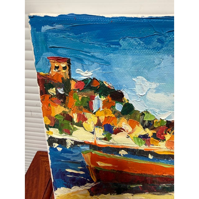 J. Miano "Taormina" Original Painting, Signed For Sale - Image 10 of 12