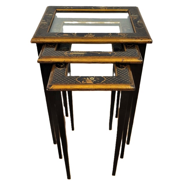 Just removed from New York City estate, we are pleased to offer you this lovely Vintage English 20th Century SET of THREE...