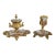 Late 19th Century French Inkwell and Match Holder - Two Piece Set For Sale