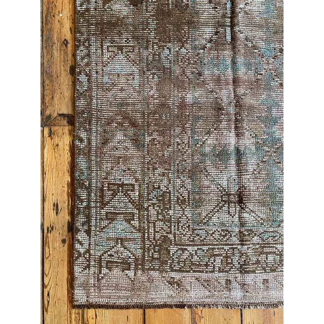 Distressed Antique Persian Gallery Size Area Rug Chairish