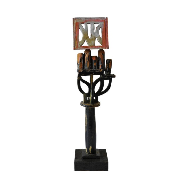 Vintage Folk Art Sculpture For Sale