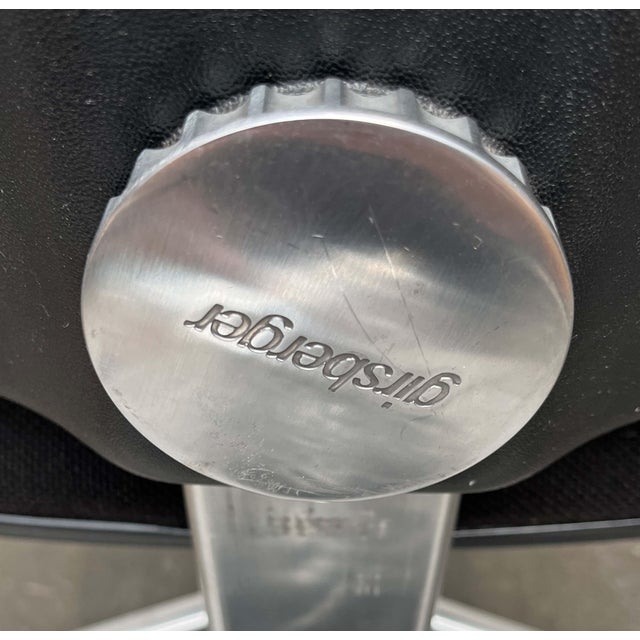 Vintage German Model Eurochair 5600 Office Swivel Chair by Fritz Makiol for Girsberger, 1970s For Sale - Image 11 of 18