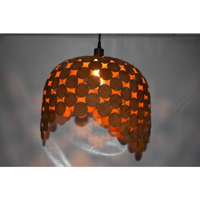 Art Deco Doug Werner Oblik Studio Fishcale Pendant Light - 02 For Sale - Image 3 of 6