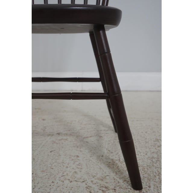 Wood Pair Birdcage Back Windsor Side Chairs For Sale - Image 7 of 18