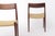 1960s Mid-Century Model 77 Chairs in Teak and Danish Cord by Niels Otto (N. O.) Møller for J.L. Møllers, Denmark, 1950s, Set of 4 For Sale - Image 5 of 12