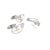Mikimoto Estate Akoya Pearl Cufflinks + Tie Pin Set Sterling Silver 6.75 mm M378 These elegant Authentic Mikimoto Estate...