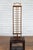 Vintage Tall Japanese Square Rice Paper Panel Table Lamp For Sale - Image 9 of 12