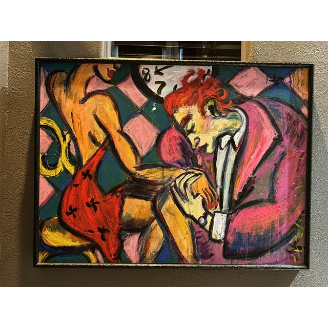 Willem de Kooning 1990s Signed by Gina Bernardini I Want You More Than Words Can Say For Sale - Image 4 of 5