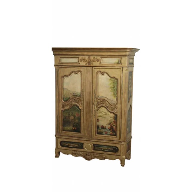 Thomasville Late 20th Century Hemingway Armoire For Sale - Image 4 of 4