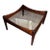 1960s Danish Modern Modus Glass-Top Side Table Attributed to Kristian Vedel For Sale