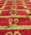 Textile Vintage Mid-Century Tulu Vintage Rug With Tribal Pattern in Red and Green Gold For Sale - Image 7 of 13
