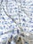 1960s Vintage Novelty Decor Fabric Blue & White Chair Motif Upholstery Designer 8 Continuous Yards For Sale - Image 5 of 6
