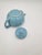 Mid 20th Century Light Blue Teapot in the Style of Hall Birch's Darby Pattern For Sale - Image 4 of 8