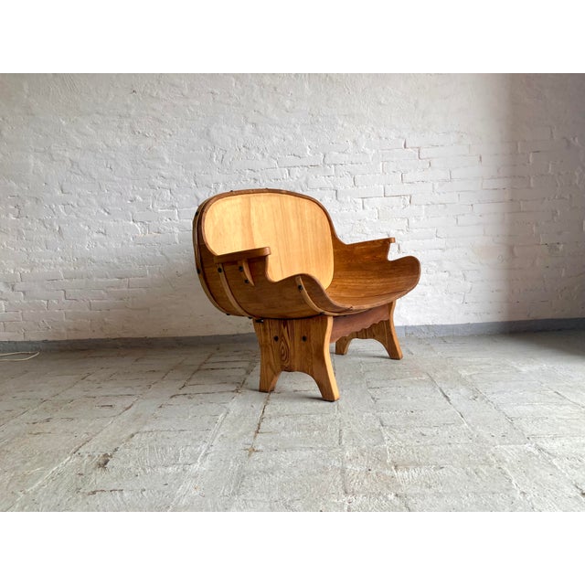 Country Style Armchairs and Sofa, Italy, 1960s, Set of 3 For Sale - Image 10 of 17