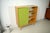 This piece is a bookcase with a glass sliding door from the renowned German company Hellerau. The bookcase was produced in...