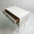 1970s Vintage French 2-Drawer End Table Nightstand by Gautier For Sale - Image 5 of 7