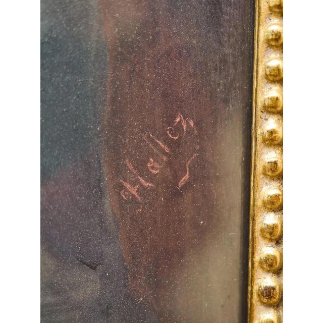 Friedrich Ditmar, Portrait of a Man, Oil on Canvas, Framed For Sale - Image 3 of 9