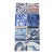 Antique Portuguese Baroque Tiles With Ornamental Scrollwork & Botanical Details, Set of 8 For Sale