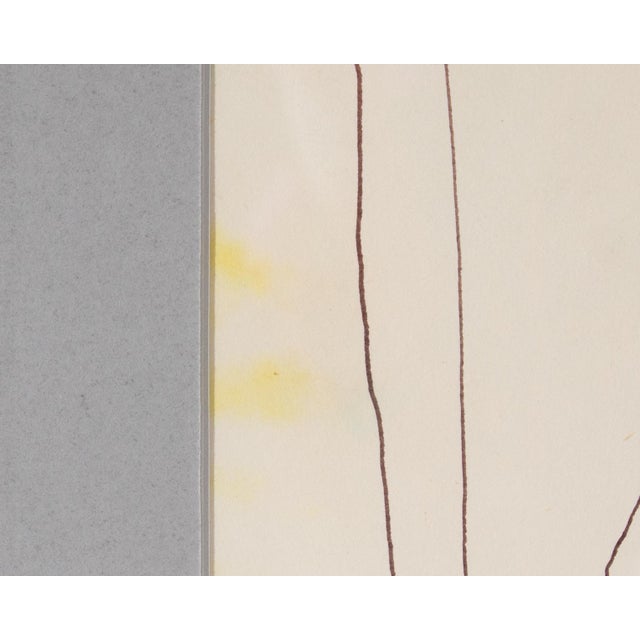 Drawing/Sketching Materials 1960s “Julius Caeser” Ink Drawing by Harry Hilson For Sale - Image 7 of 8