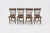 Brown Dutch Brutalist Oak Dining Chairs, 1960s, Set of 4 For Sale - Image 8 of 11