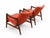 Mid-Century Modern Modern Mid Century Style Lounge Chairs Solid Walnut Frames For Sale - Image 3 of 4