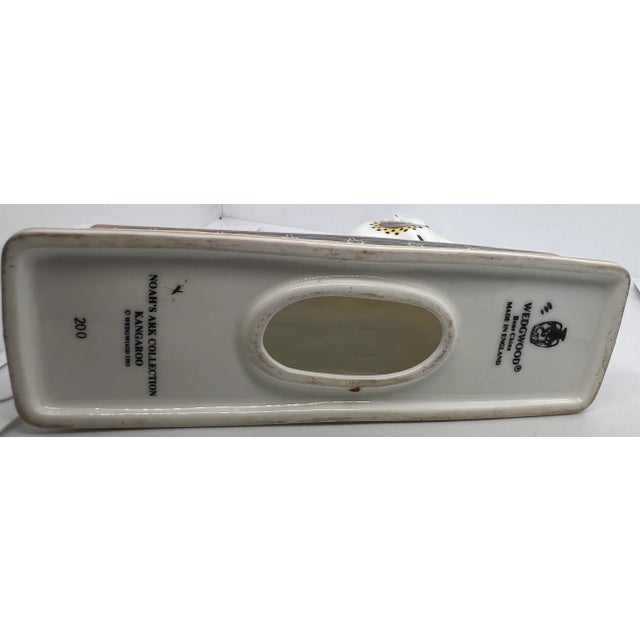 Vintage 1990s English Wedgwood Noah’s Ark Kangaroo Porcelain Figurine For Sale In Washington DC - Image 6 of 8