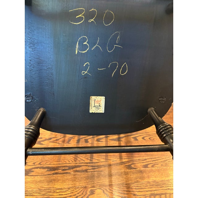 1970 Lock 1776 Bicentennial Federal Eagle Windsor Rocking Chair For Sale In Denver - Image 6 of 12