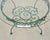 o.w. Lee American Regency Style Wrought Iron and Glass Scrolled Garden Table For Sale - Image 13 of 18