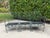 Metal Vintage 74” Meadowcraft 3-Piece Modular Wrought Iron Garden Sofa For Sale - Image 7 of 12