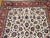 Textile Vintage Persian Isfahan Room Size Rug in Floral Pattern in Ivory, Red, Blue, Green, Pink For Sale - Image 7 of 14