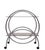 Art DecoTwo-Tier Smoked Glass and Chrome Bar Cart by IKEA, Sweden, 1970s For Sale - Image 9 of 9