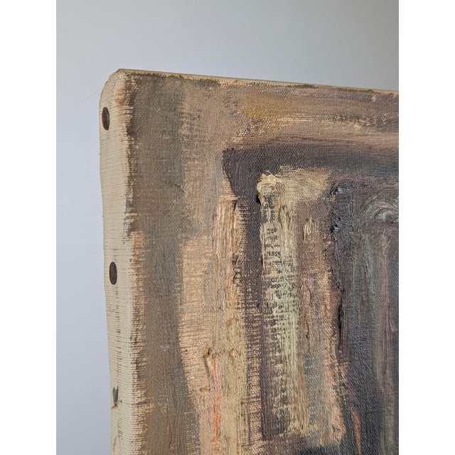 Antonio Calvo Carrión, Portrait, 1970s, Oil Painting on Canvas For Sale - Image 9 of 11