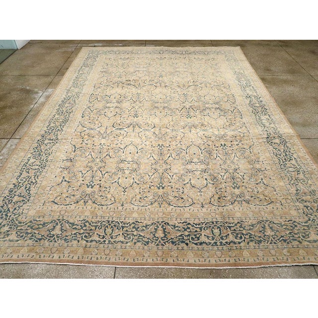 Galerie Shabab Collection Early 20th Century Persian Tabriz Carpet For Sale - Image 4 of 10