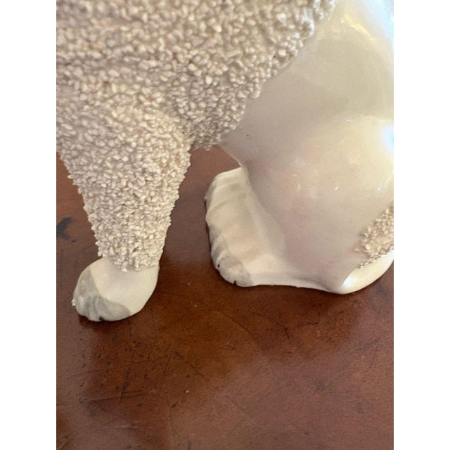 Victorian Staffordshire Poodles, 1860s, Set of 2 For Sale - Image 3 of 13