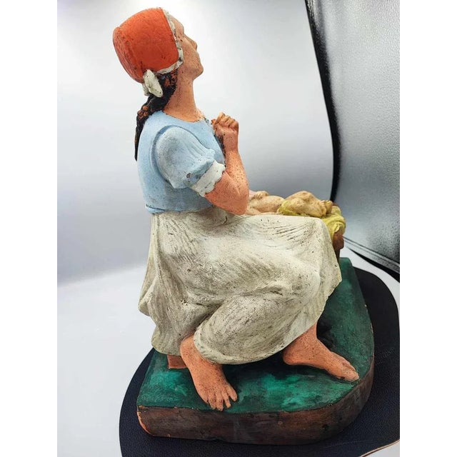 1920s Pre-War Figure of Jesus in the Manger, 1920s For Sale - Image 5 of 11
