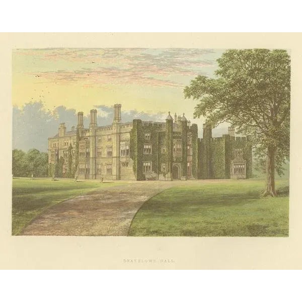 Morris, Drakelowe Hall, 1880, Paper For Sale - Image 4 of 5