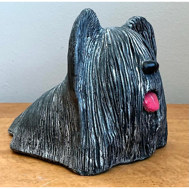Vintage Original Studio Pottery Dog For Sale - Image 10 of 12