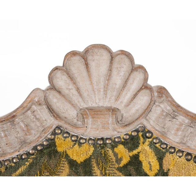 Wood Swedish Wing Back Armchair, 1750s For Sale - Image 7 of 11