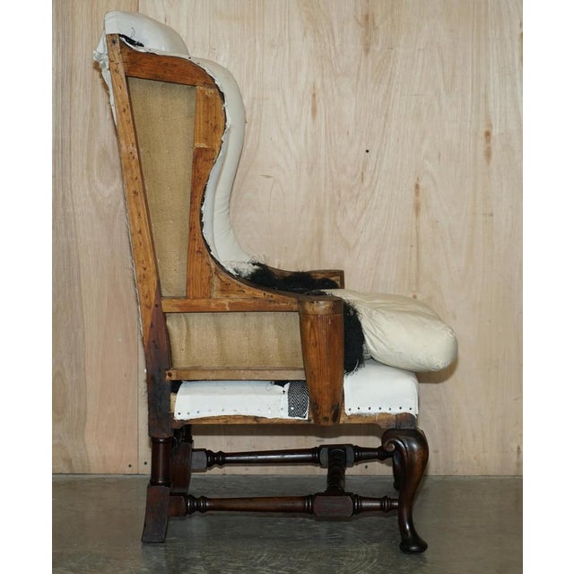 Set of Georgian Deconstructed Wingback Armchairs from William Morris Arms, 1820s For Sale - Image 14 of 18