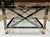 Mid-Century Modern Mastercraft Chrome and Brass End Table For Sale - Image 3 of 12