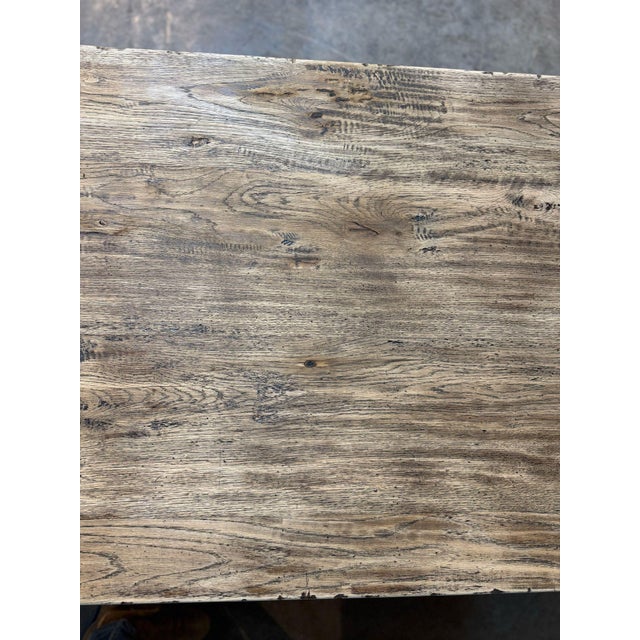French Oak Farmhouse Dining Table, 1920s For Sale - Image 10 of 18