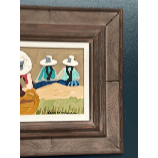Lars Norman, Bolivia, 1960s, Oil on Panel, Framed For Sale - Image 4 of 18