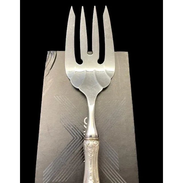 Mid 20th Century Towle King Richard Meat Fork For Sale - Image 9 of 10